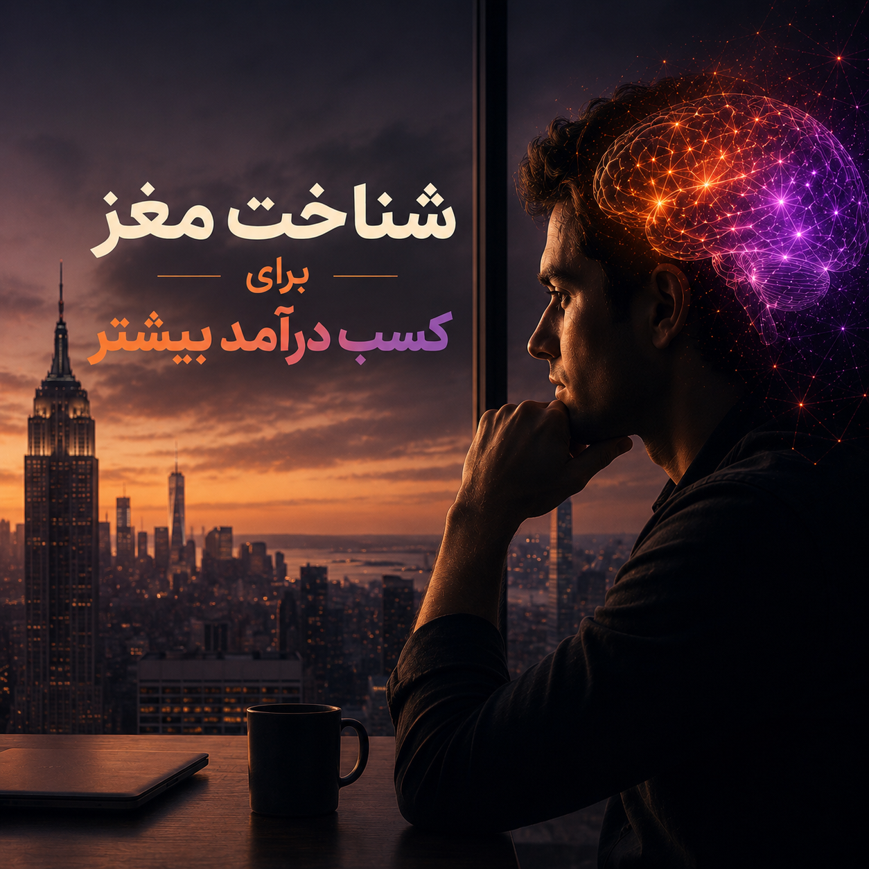 تصویر شناخت قوانین مغز برای کسب درامد بیشتر